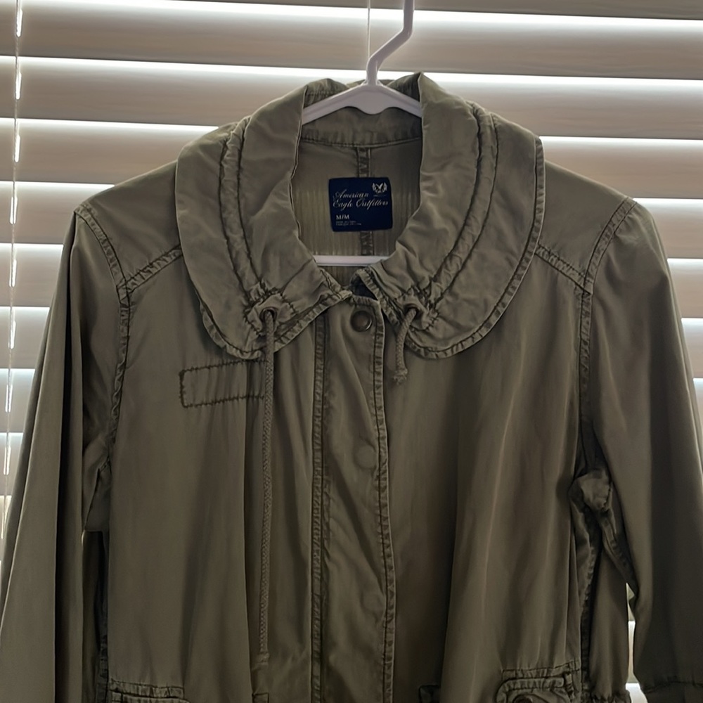 Olive Green Utility Jacket